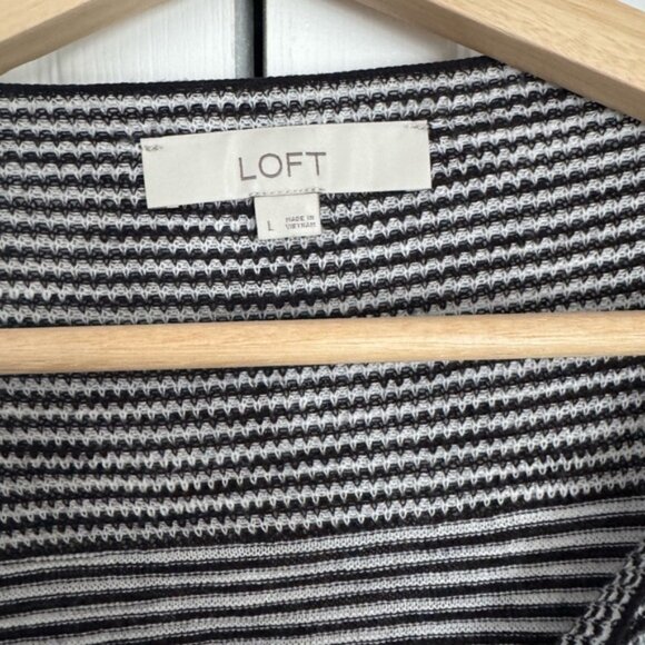 LOFT short ruffle sleeve sweater - Picture 4 of 4